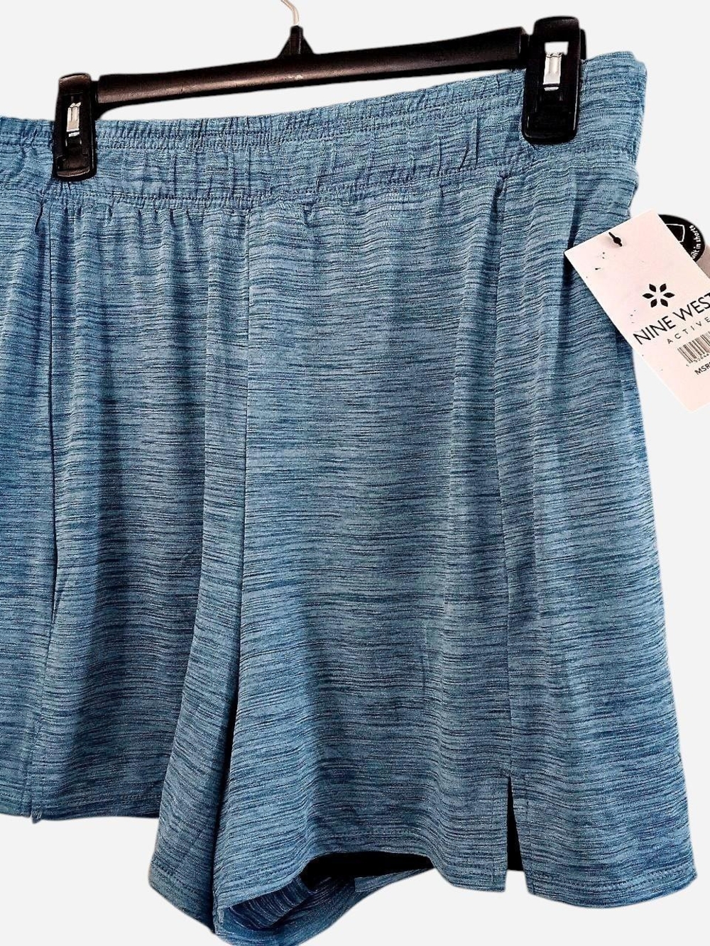 NINE WEST Active Blue Lined Shorts